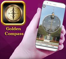 Golden Compass - Smart Compass Digital capture d'écran 1