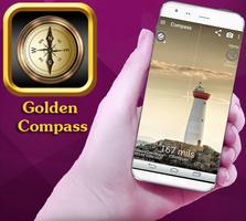 Golden Compass - Smart Compass Digital capture d'écran 2