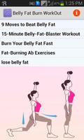 Belly Fat Burn Workout Affiche