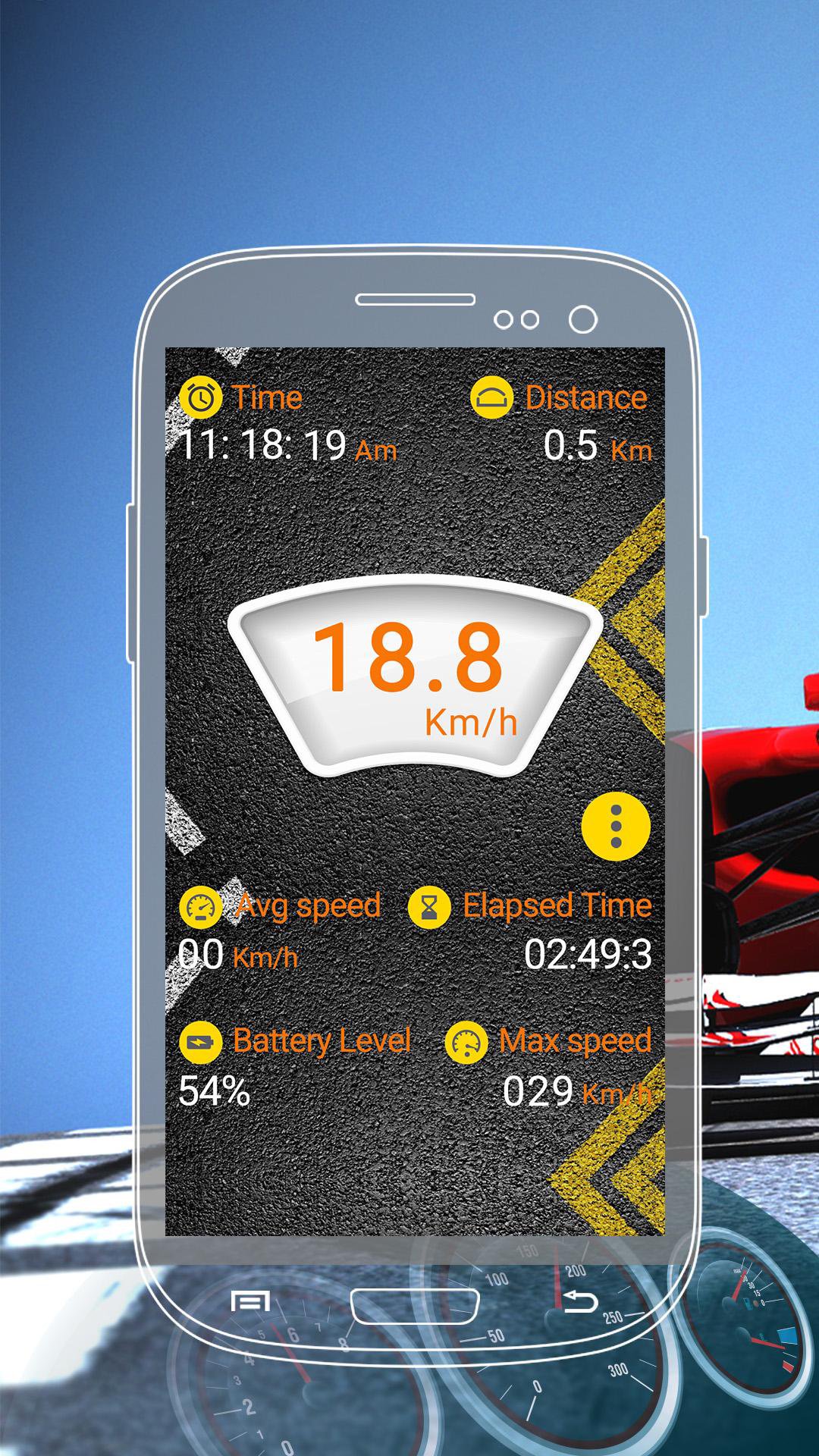 Speedometer APK للاندرويد تنزيل