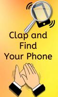 Clap and find phone الملصق