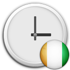 Ivory Coast Clock & RSS Widget icône