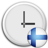 Finland Clock & RSS Widget Zeichen