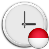Indonesia Clock & RSS Widget ไอคอน