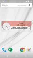 Indonesia Clock & RSS Widget โปสเตอร์