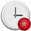Morocco Clock & RSS Widget