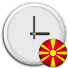 Macedonia Clock & RSS Widget Zeichen
