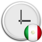 Mexico Clock & RSS Widget icône