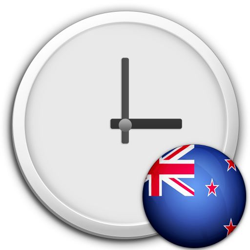 New Zealand Clock & RSS Widget