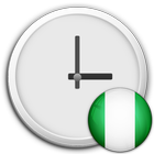 Nigeria Clock & RSS Widget ikon