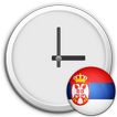 Serbia Clock & RSS Widget