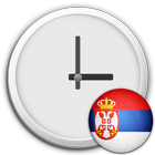 Serbia Clock & RSS Widget icône
