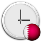 Qatar Clock & RSS Widget icône