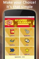 Poster Easy Spanish Grammar-Lessons to Learn from Scratch
