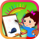 Drawing board for kids - Children coloring games APK