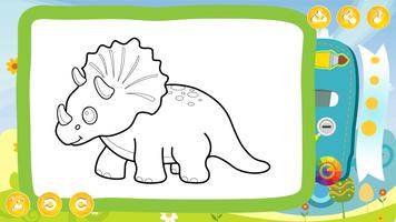 Drawing board for kids - Children coloring games पोस्टर