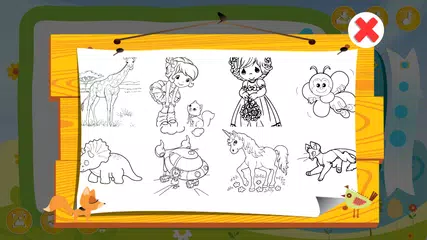 Drawing board for kids - Children coloring games APK Herunterladen