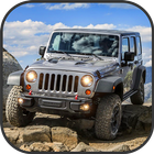 Offroad Jeep Hill Climb Driving SIM Zeichen