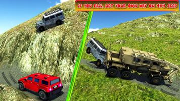 Offroad Jeep Hill Climb Driving SIM capture d'écran 2