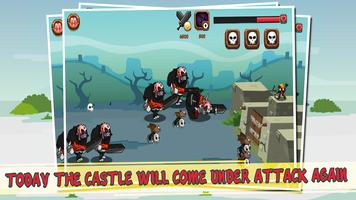 Zombie Archer Monster Defense syot layar 2