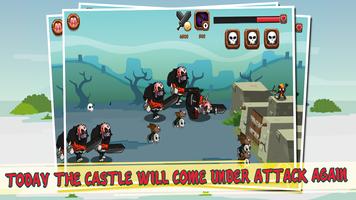 Zombie Archer Monster Defense скриншот 2