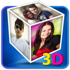 3D Cube Live Wallpaper Editor icône