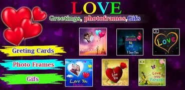 Love Photo Frames, Gifs and Love Greetings 2020