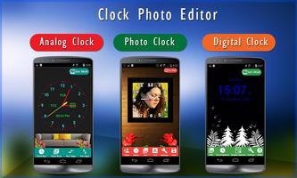 Clock Photo Editor imagem de tela 1