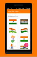 Indian Flag Photo Editor Affiche