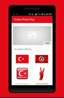 Poster Turkey Photo Flag Editor