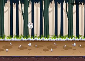 Flappy Rabbit Bird Affiche