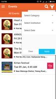 Appuapp Events syot layar 3