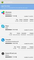 App Updates with Update apps list Affiche