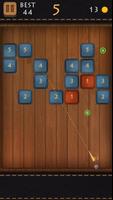 Balls Of Wood - Endless Brick Breaking Puzzle Game پوسٹر