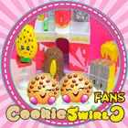 cookie swirl c fans icône