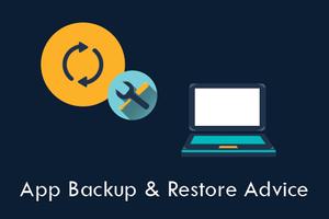 Apps Backup & Restore Advice Affiche