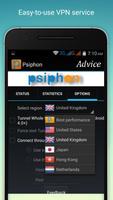 Free VPN Psiphone 3 Advice capture d'écran 2