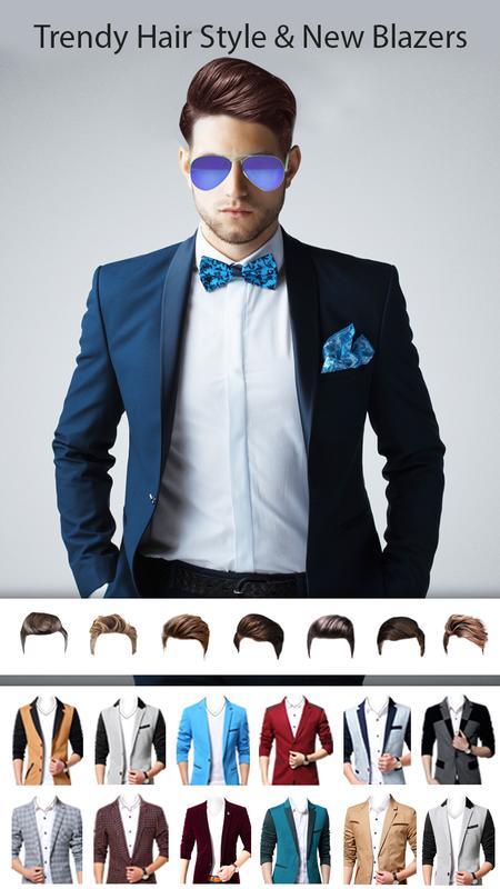 Man Photo Editor : Man Hair style ,mustache ,suit for 