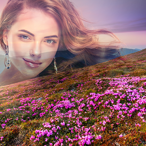 Blend Photo With Flower