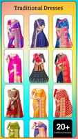 2 Schermata Saree Photo Editor 2025 : Girl