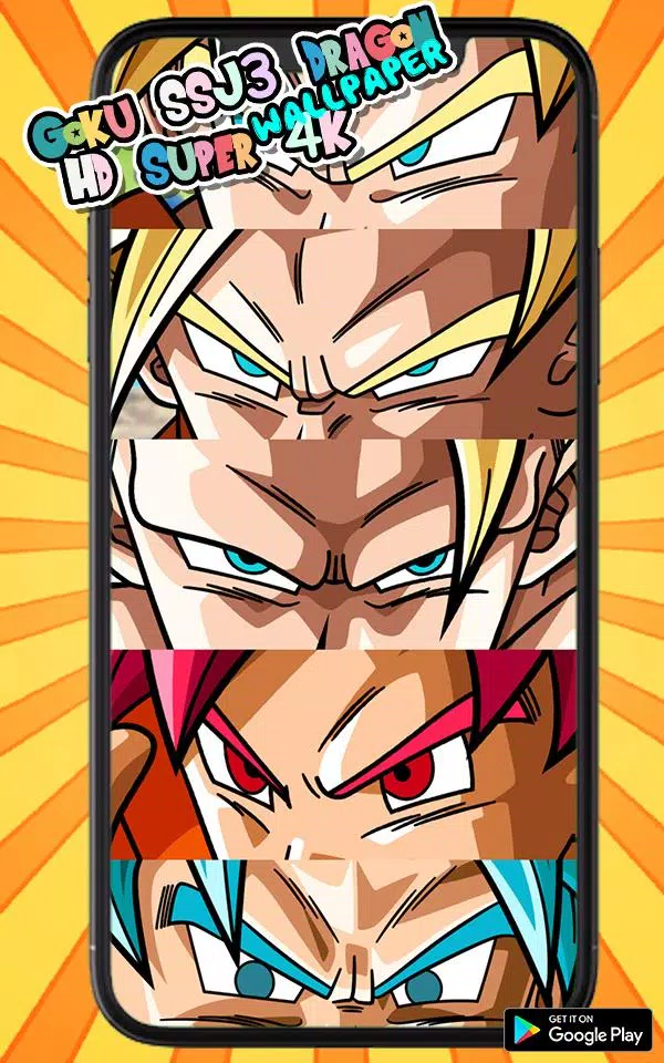 Live wallpaper SSJ4 Gogeta - Dokkan Battle / interface personalization