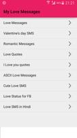 My Love Messages Affiche