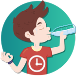 Rappel quotidien de boisson d'eau