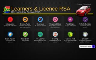 K53 Learners & Licence RSA Cartaz