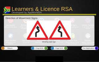 برنامه‌نما K53 Learners & Licence RSA عکس از صفحه