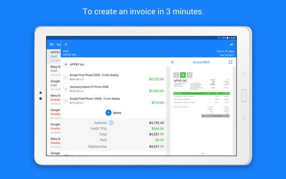 invoice maker tiny invoice apk download free business app for