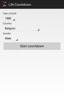 Life Countdown capture d'écran 1