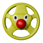 Steering wheel - kids toddlers icône