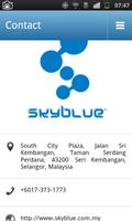 Skyblue Affiche