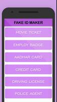 Fake ID Card Affiche